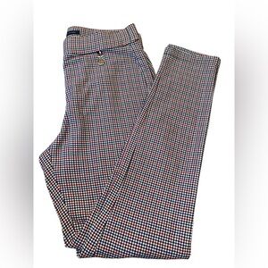 Tommy Hilfiger Checkered Pants - Black, White, Red